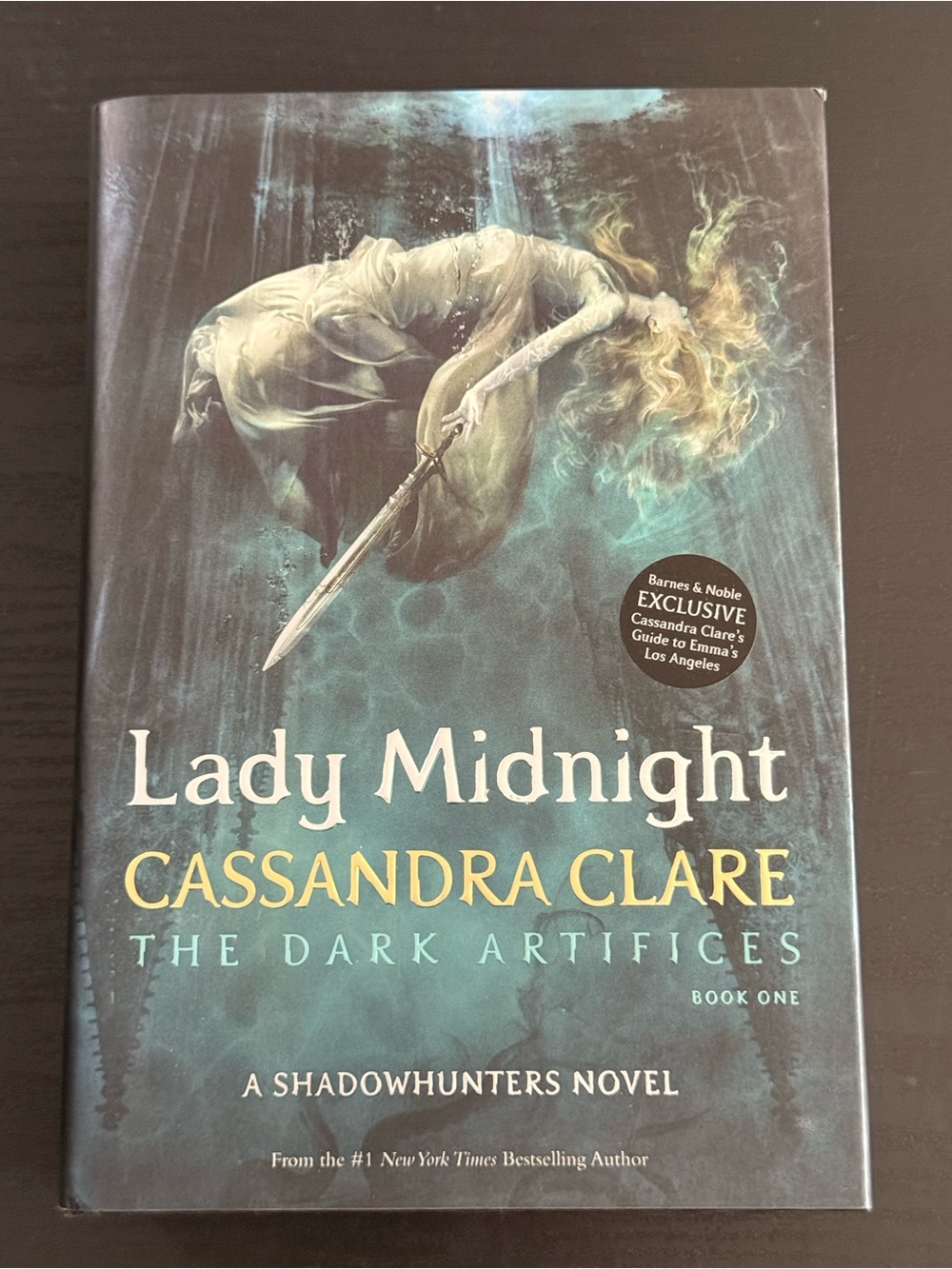 Lady Midnight by Cassandra Clare - Teal & Gold Hardcover